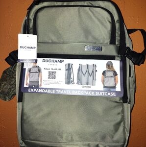 Duchamp suitcase backpack
